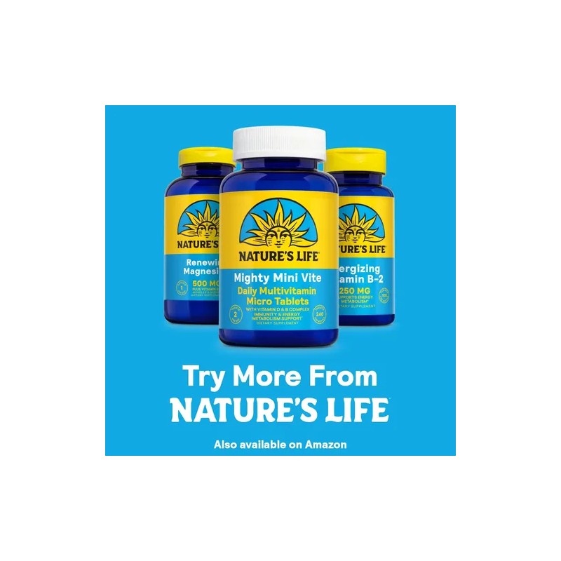 Natures Life Renewing Magnesium 500 Mg Citrato Óxido B-6