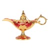 Magic Genie Lamp Exquisite Colorfast Eye Catching Alloy Embossed Pattern