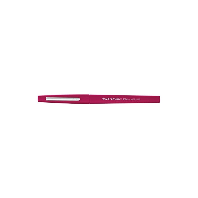 Papermate Flair 1mm Medium Tip Fibre Tip Pen Magenta 1