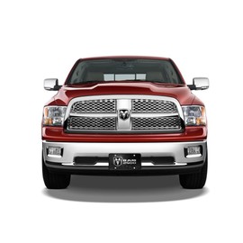 iPick Image RAM 2500 Metal Look Graphic Aluminum License Plate, Made in USA