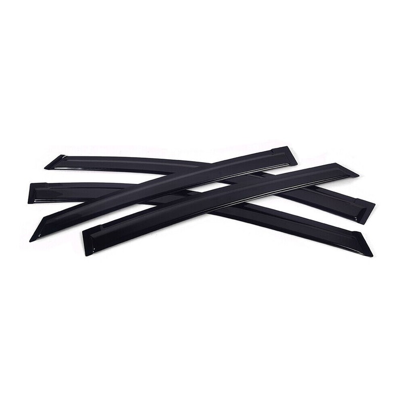 HHENGYISOUL For Toyota Prius 2004-2009 Glossy Black Wind Deflectors Window