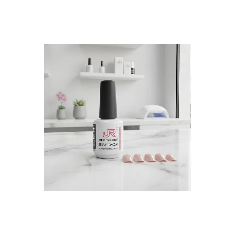 Top Coat Jr Finalizador 15 Ml Para Uñas Acrílicas Esmalte
