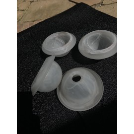Murano MCM Murano Bobèche, Chandelier Heavy Glass Lamp Shades, Lot Of Four Or More