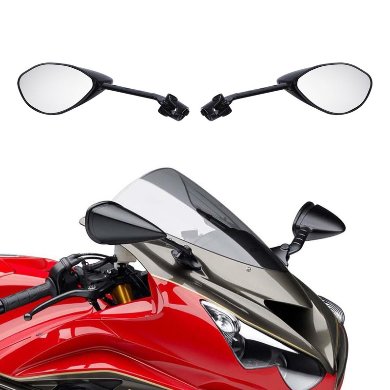 TCMT Black Rearview Mirrors Fit For Kawasaki Ninja ZX-14R 2012-2023