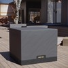 EAST OAK 32Inch Fire Pit Table Cover for Outdoor Propane