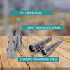 Belle Vous Magnetic Socket Set 10-Piece - Socket Set -