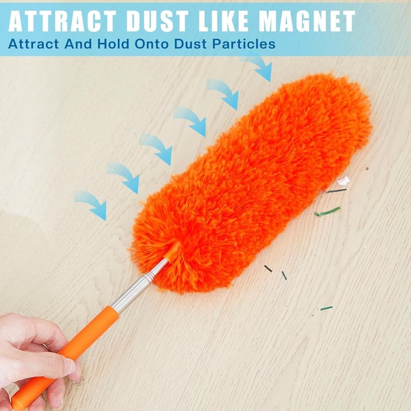 POLAS Dusters for cleaning extendable duster on a stick +