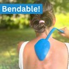 Bendable Lotion Applicator for Back & Body (Microfiber Mitt Included)