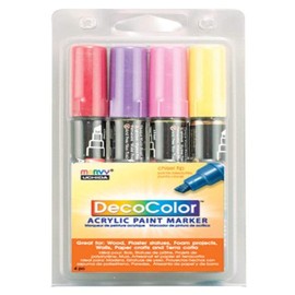 Uchida 315-4E 4-Piece Bright Decocolor Acrylic Set