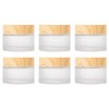 30 ml Cosmetic Containers with Lids, Pack of 6 Cream