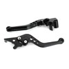 Artudatech Brake Clutch Levers for K-a-w-a-s-a-k-i Ninja 250 300 Black