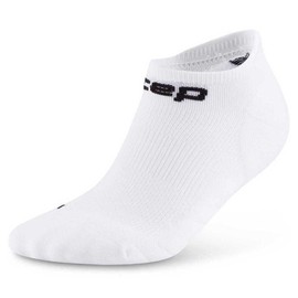 CEP - Kurze Laufsocken mit Kompression für Damen, Core 5.0 No Show, Größe II/S / 34-37, weiß