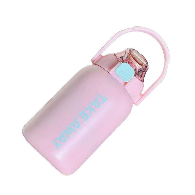 850ml Insulated Water Bottle Large Capacity with Bounce Cap Straw