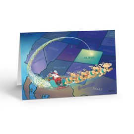 Stonehouse Collection | Colorado Christmas Card - 18 Colorado State Boxed Christmas Cards | USA Made