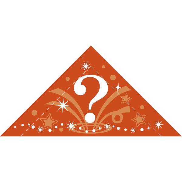 ササガワ(Sasagawa)タカ印 くじ 5-558 三角くじ ?マーク 残念賞 600枚