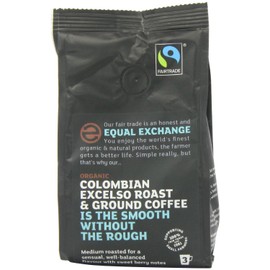 Fairtrade & Organic Colombian Excelso Roast & Ground Coffee 227g by Equal Exchange