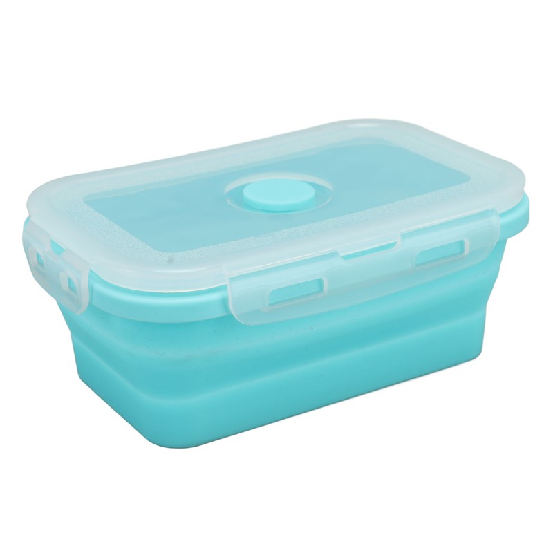 Collapsible Silicone Food Storage Container High Temperature Resistant Microwave Safe