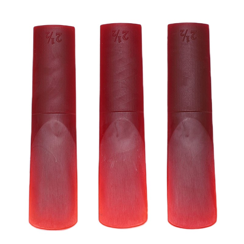 3 Pcs Alto Saxophone Advanced Craft Resin Saxophone Reeds with