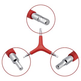 Universal Hex Wrench for Bicycle - Maintenance Kit for Road Bike and Mountain Bike - Fill 4/5/6 - Screwdriver Handlebar, Saddle - Solid Construction