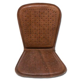 ALLBrand Mexican Genuine Cowhide Leather Car Truck Mexico Design Seat Cushion (L - Square)