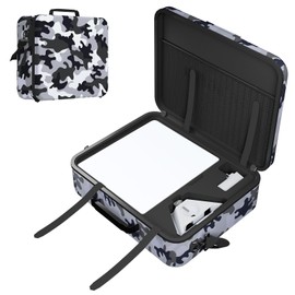Starlink Mini Case, Starlink Travel Case Organizer Bag Fit for Starlink Mount Dish Kit Starlink Cable Adapter Protection, Lightweight and Waterproof, Camo