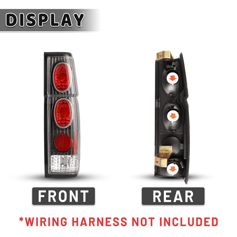 AUTOWIKI Tail Lights LED For Nissan 1986-1994 Hardbody D21 SE