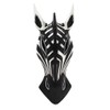 OMA African Mask Wall Hanging Zebra Giraffe Wall Mask Jungle