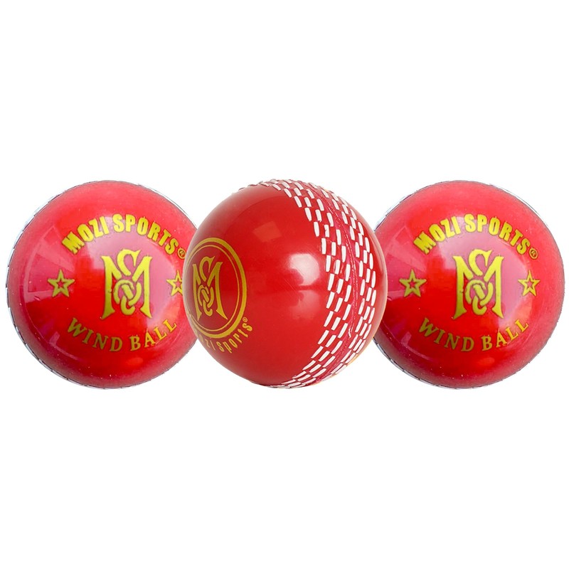 Mozi Sports Wind Cricket Balls - Indoor & Outdoor Soft