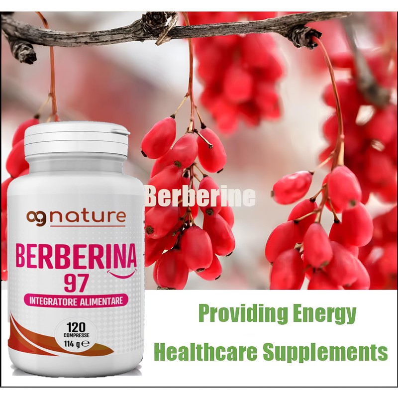 AG nature Berberina HCL 500 mg 120 Tablets - Natural