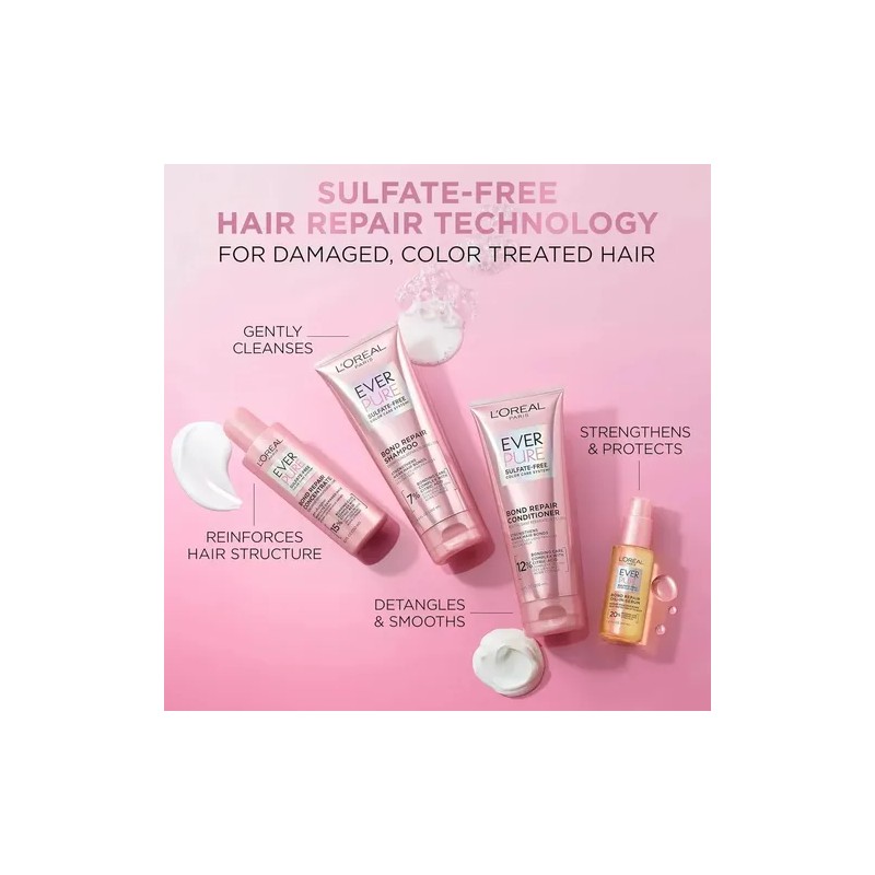 L'oreal Paris Everpure Sulfate Free Bond Repair Pre Champú T