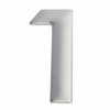 Romak SNN01 Stainless Steel Numeral Stick On, Number 1, 75