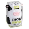 Joie Moo Moo Fresh Fridge Deodorizer, Reusable Baking Soda Holder,