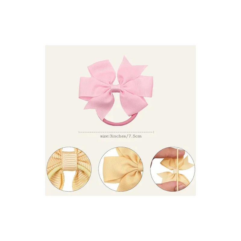 50pz Ligas Para El Cabello Scrunchies Mayoreo Accesorios Para El