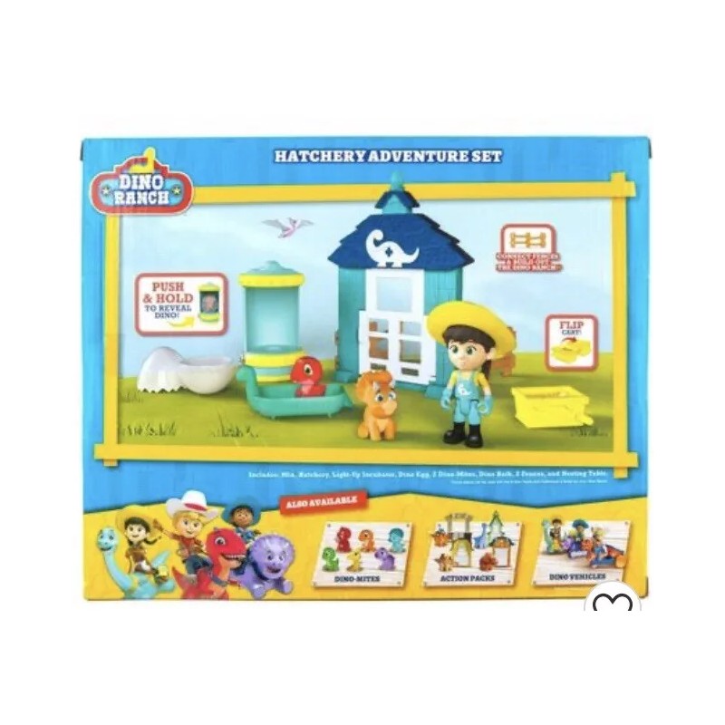 Dino Ranch Medium Environmental Hatchery Adventure Figure and Accessories Set