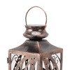 LED Solar Lantern Outdoor Hanging Hollow Out Butterfly Solar Light