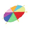 Kids Rainbow Parachute Physical Exercise Sensory Training Kindergarten Outdoor Group