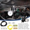 VVORHSBELL Fuel Pressure Regulator, Adjustable 0-140 PSI Aluminum Universal Fuel