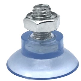 10pcs Plastic Suction Cup Strong Suction Cup with M8X13mm Screw, for Table Glass Tops,with 10pcs M8 Hexagon Nut(Suction cup Dia:30mm/1.18in）