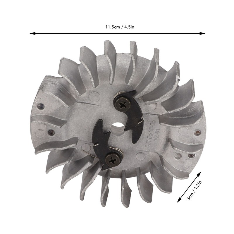 Electric Chainsaw Flywheel Aluminium Alloy Fly Wheel Replacement for Husqvarna