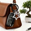 12 Pcs Star Carabiner Keychain, Y2K Silver Metal Keychain Accessories