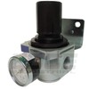 HEAVY DUTY IN-LINE COMPRESSED AIR PRESSURE REGULATOR FOR AIR COMPRESSOR,