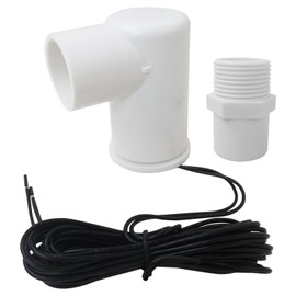WELURE SS2 AC Float Switch 3/4" PVC Condensate Safety Sensor - HVAC Drain Pan Overflow Protection