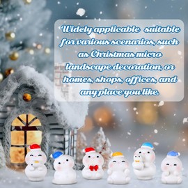 WinnerWhy 48 Pcs Mini Resin Figurines Miniature Statues Tiny Landscape Figures for Party Bar Table Decor Vase (Cute Style)