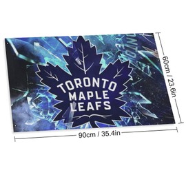 Toronto Garden Flag 3x5/4x6 Ft Durable House Double Stitched Party Decor for Home Lawn Banners 24x35 in