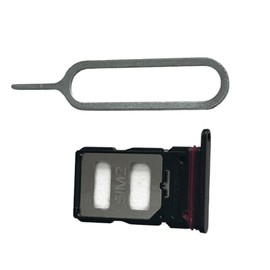 zhxchzhi OEM Dual SIM Card Tray Holder Slot+pin Replacement for Xiaomi Poco X6 Pro 5G Black