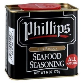 Phillips Seafood Seasoning - Maryland's World Famous Shrimp, Fish and Crab Cake Seasoning used in Phillip's Seafood Restaurants (1)