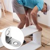 QWORK 20 PCS Corner Braces, 1" x 1" (25x25mm) 2mm
