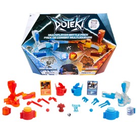 Doteki TOMY Multiplayer Battle Pack – Heatoru & Arctos Champion Set, Dynamic Arena Game for 2+ Players, Customizable Battles, Compatible with All Packs, Ages 8+