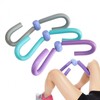 Thigh Exercise Squeezer, Home Pilates Equipment for Thigh Workout Adductor Gray 3ea