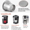 Hikey Reusable K Cups Coffee Pod Filters for Keurig 1.0